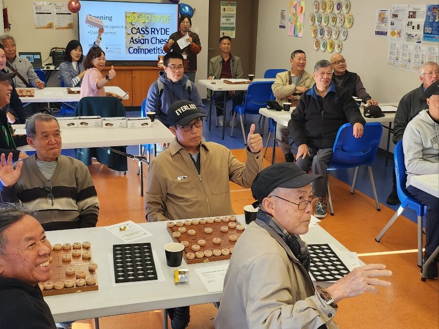 我社舉辦韓華越裔象棋錦標賽 以棋會友促多元文化社區交流
