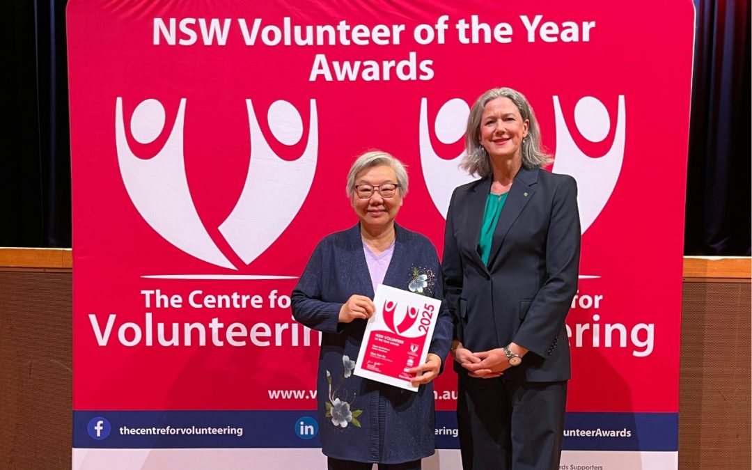 上北岸新州年度義工頒獎禮  高登組義工賀小嫣喜獲表彰