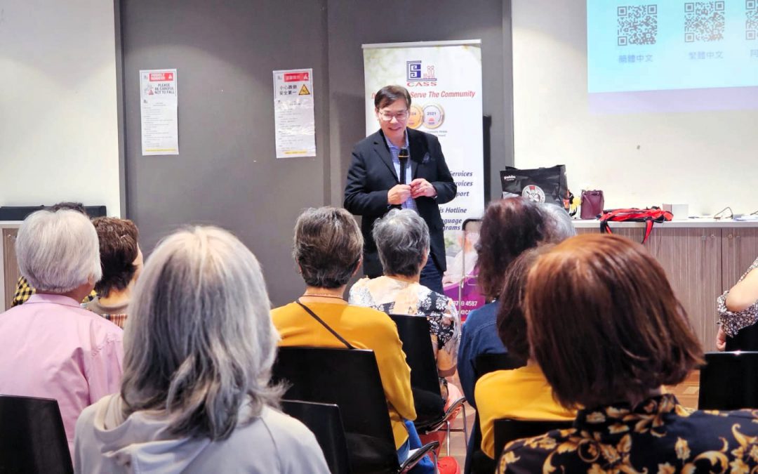 我社辦全國腸癌篩查計劃中文講座 李超浩教授現場為參加者排難解疑