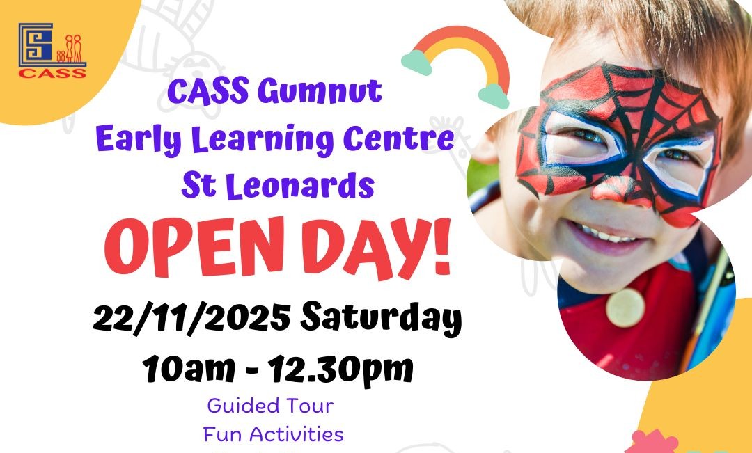 【11月22日】聖納蘭甘納早教中心開放日