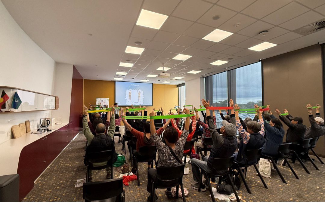 40名長者參與我社墨爾本健康講座